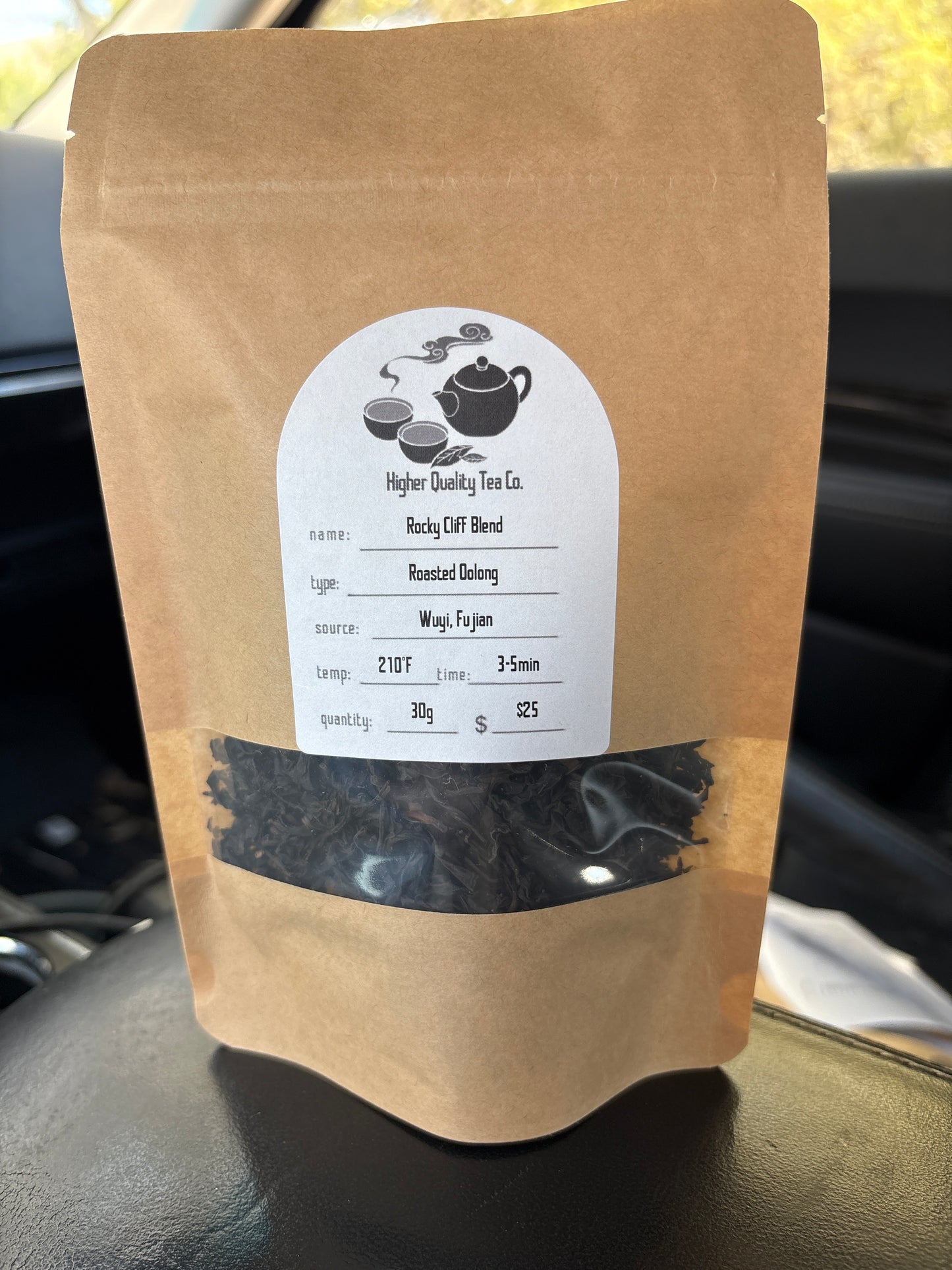 Rocky Cliff Oolong (Dà Hóng Páo) - 30g
